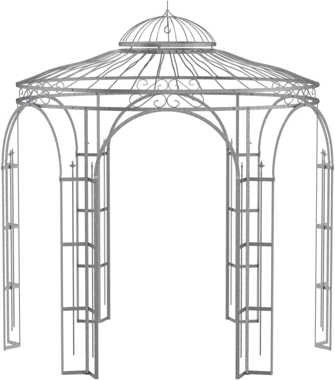 Pavillon, Milano, verzinkt, 3 × 3 m, ELEO