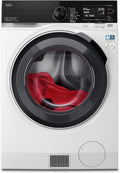 AEG Waschmaschine, WiFi Waschtrockner mit Wärmepumpe, 10 kg Waschen, 6 kg Trocknen, EEK B/A