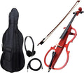 Classic Cantabile Celli, CE-200 E-Cello (elektrisches Cello/Violoncello mit Tonabnehmer, Tasche, Größe 4/4) natur matt