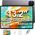 TECLAST Tablet PCs, ArtPad Tablet 13.2 Zoll 2.2K 120Hz Display, Gaming Tablets Android 16, T7300 2.2GHz Octa-Core, 10000mAh/18W PD