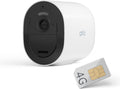 Arlo Überwachungskameras, Go 2 Überwachungskamera Aussen, Kabellos, Sim Karte 3G/4G LTE ohne WLAN, Spotlight, Alarm Sirene, Nachtsicht, 2-Wege-Audio