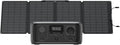 EF ECOFLOW RIVER 3 tragbare Powerstation, 245Wh mit 110W Solarpanel, <10 ms USV