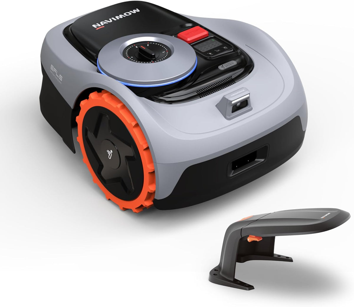 NAVIMOW i105 Segway mit Garage Mähroboter, ohne Begrenzungskabel, 500 m²
