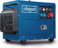 Scheppach SG5200D Diesel Stromerzeuger Stromgenerator, mit E-Start & 5000W