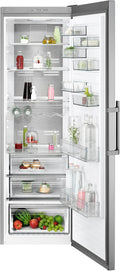 AEG Kühl-Gefrierkombination, 8000 Freistehender Kühlschrank ORK8M391DX - 389L, 1860mm, 360° Cooling, LED-Beleuchtung, Inverter Kompressor
