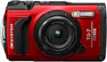 OM SYSTEM TG-7 Tough Outdoor Kamera, Wasserdicht & Stoßfest F2.0 Rot
