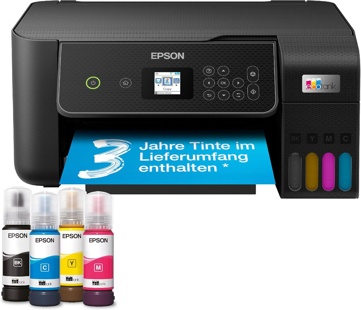 Epson Nachfüllbarer Tintenstrahldrucker, EcoTank ET-2870 Tintentankdrucker