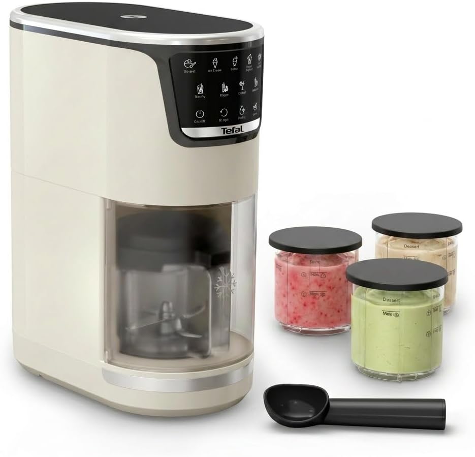 Rowenta Tefal Dolci Eismaschine, Eiscreme, Gelato, Protein-Eis & Sorbet
