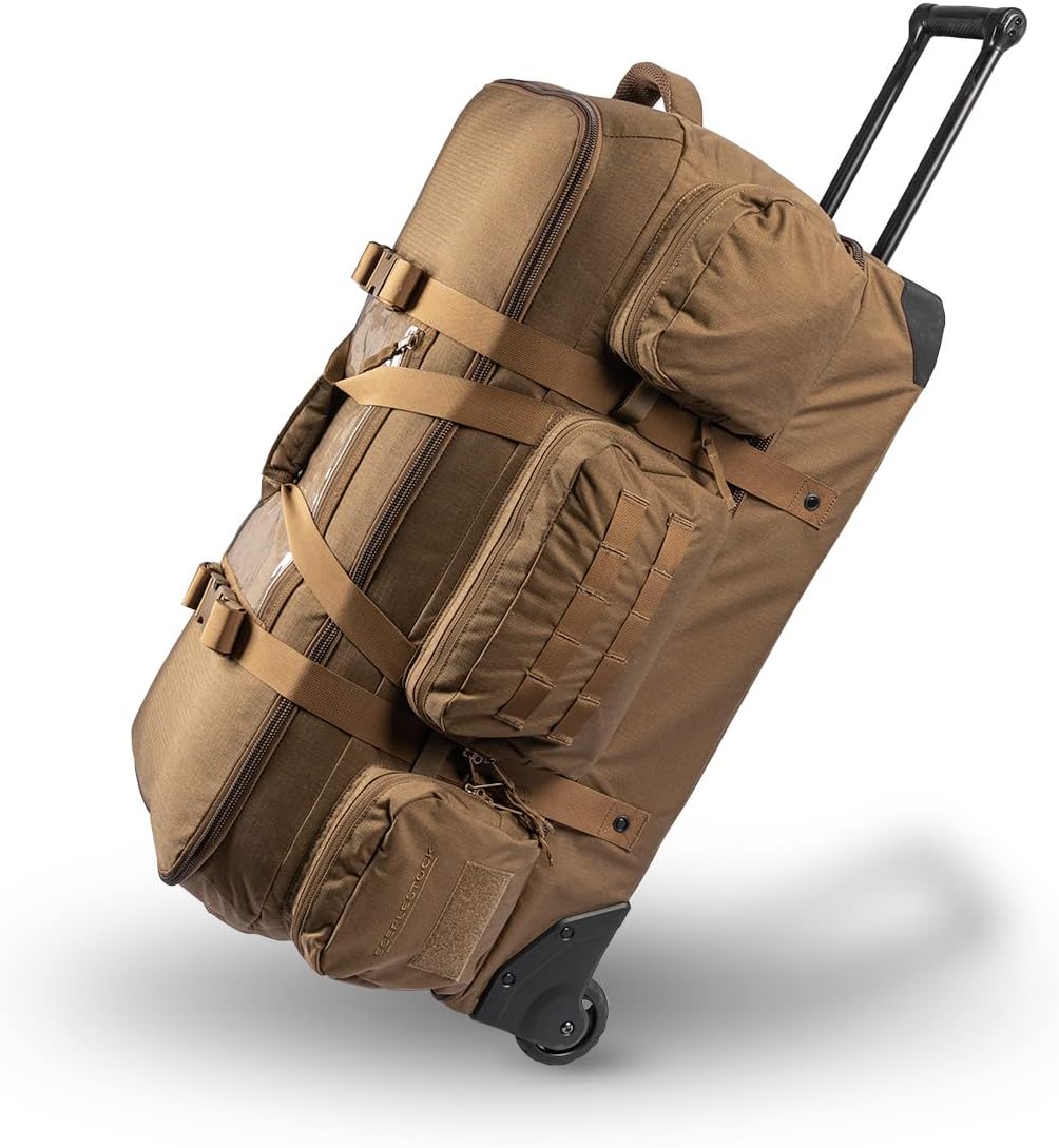 Eberlestock Klassische Sporttaschen, Atlas Duffel - Ihr Jagd- und Reisebegleiter für endlose Abenteuer, Coyote, 29.5 inches, Cargo