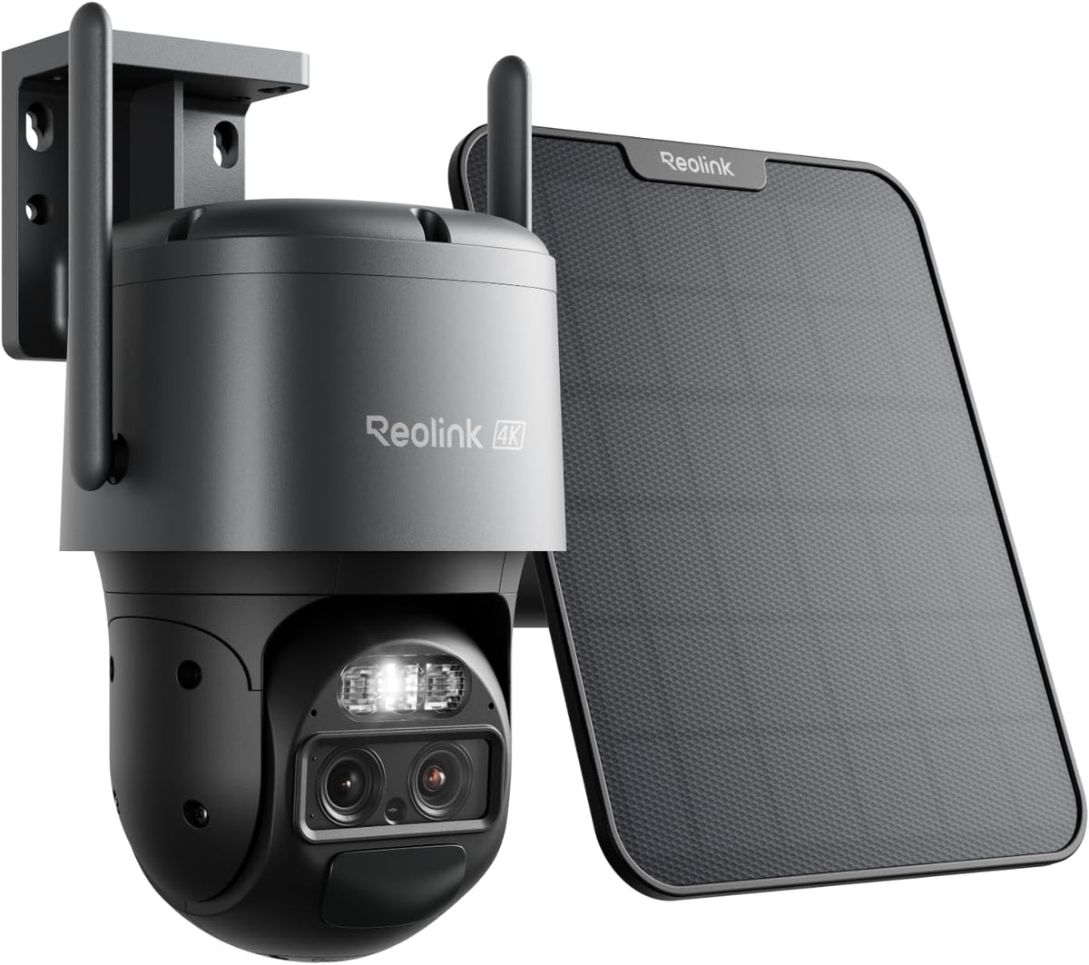 Reolink Überwachungskameras, 4K PTZ Überwachungskamera Aussen Akku mit Auto-Tracking & Auto-Zoom