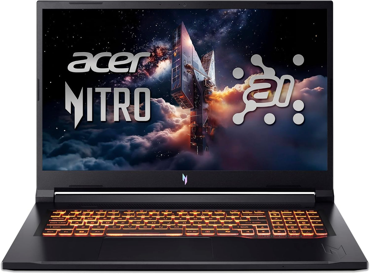 Acer Normale Laptops, Nitro V17 AI, Gaming Laptop, Ryzen 7, RTX 5050, 16GB, 1TB