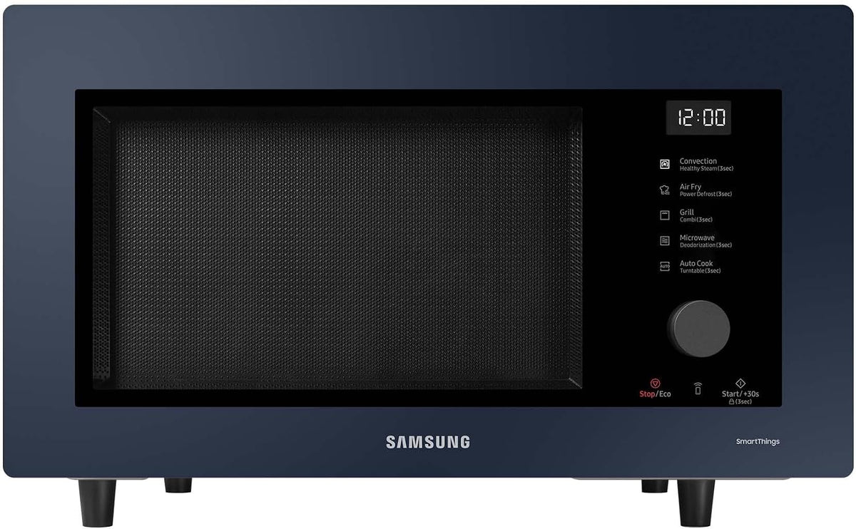 Samsung Mikrowelle,   MC32DB7746KDE1 Bespoke Mikrowelle mit Grill und Heißluft, 32 l, 900 W, Smart Control, AirFry, Power Defrost, Healty Steam