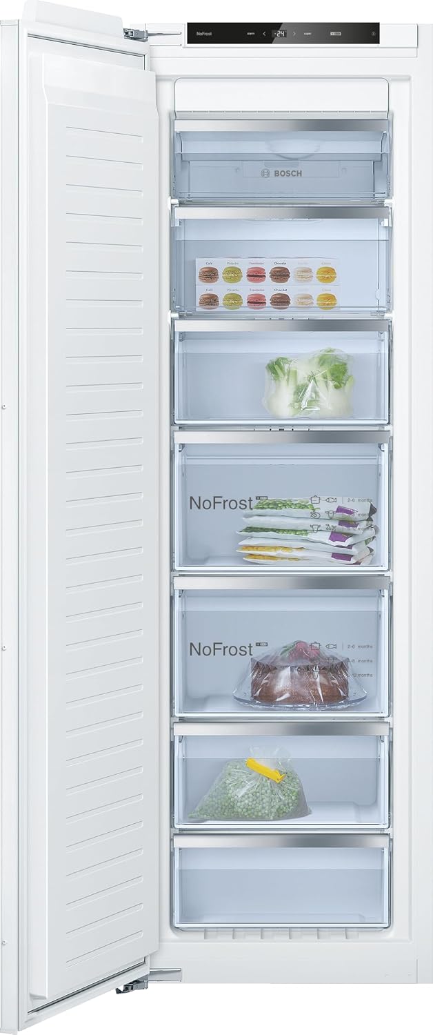 Gefrierschrank 6 Serie Einbau, 177.2 × 55.8 cm 212L NoFrost GIN81ACE0, Bosch