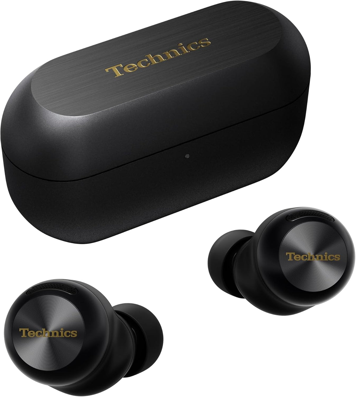 Technics Bluetooth-Kopfhörer, EAH-AZ100E-K Kabellose Kopfhörer mit Geräuschunterdrückung, Bequeme In-Ear-Kopfhörer, Multipoint-Bluetooth