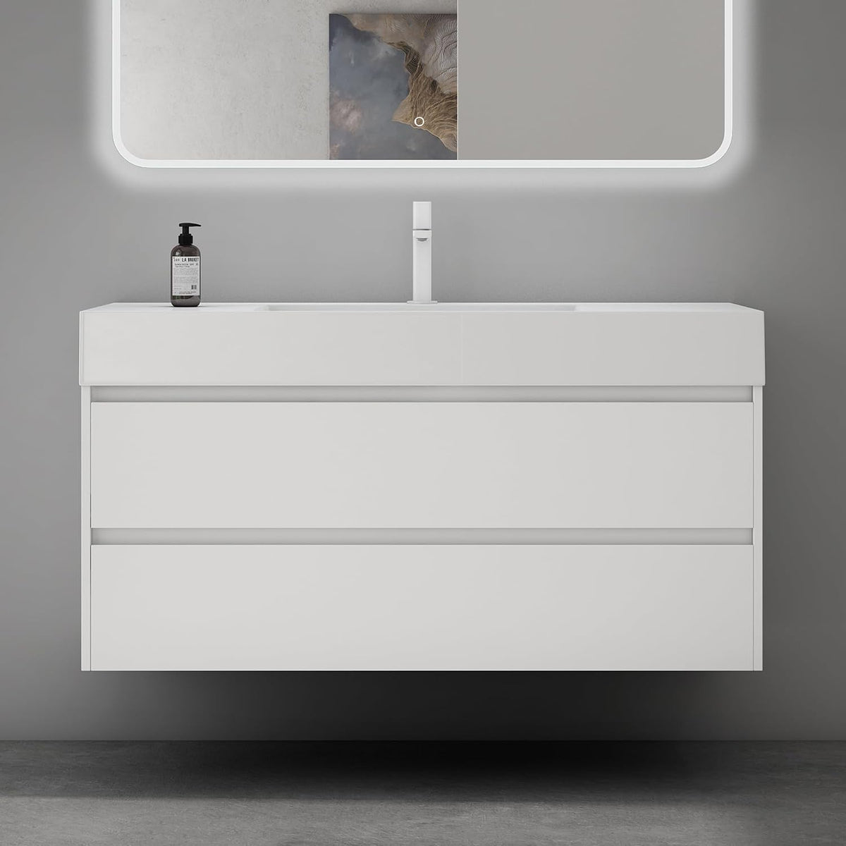 Spültisch, Waschtisch mit Unterschrank Waschbeckenunterschrank 120x48x63cm, Mai & Mai