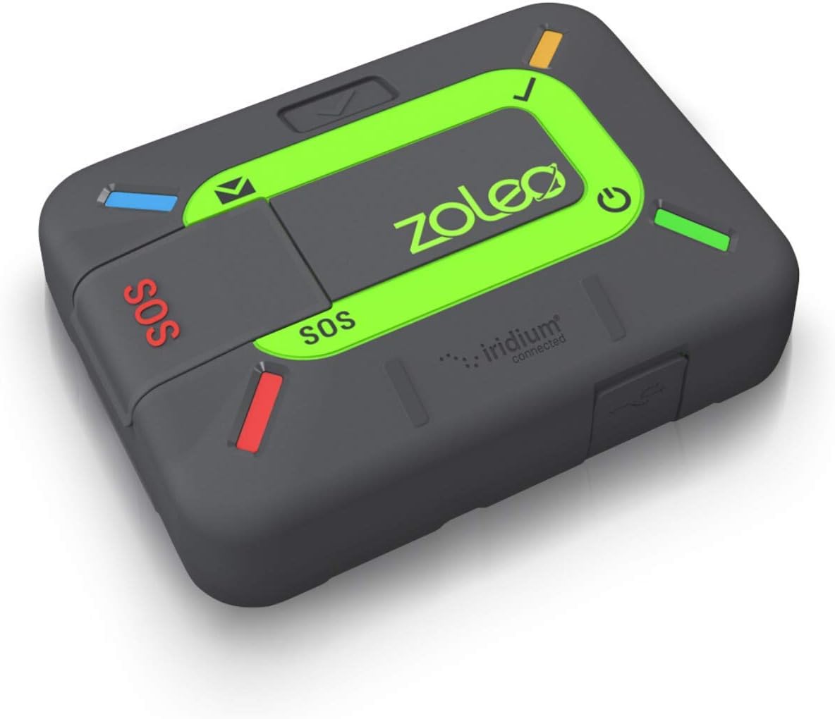 ZOLEO GPS-Module, Zwei-Wege-Satellitenkommunikator, Globale SMS-Textnachrichten & E-Mail, Notfall-SOS-Alarmierung, Check-in & GPS-Standortbestimmung