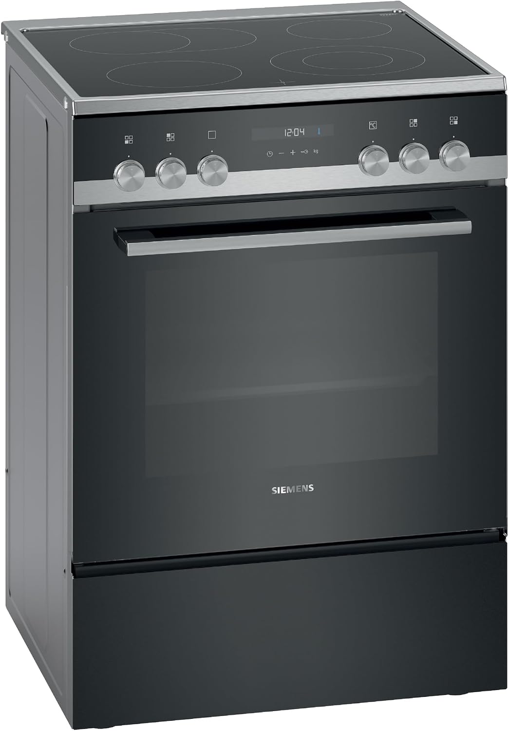 Siemens iQ500 freistehend Elektro-Stand Herd, Edelstahl 60 cm HK9S5A240