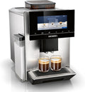 Siemens Kaffeevollautomat, EQ900, großes farbiges TFT-Display, 36 Heiß- und Kaltgetränke, Cold Brew, super leise, Keramikmahlwerk