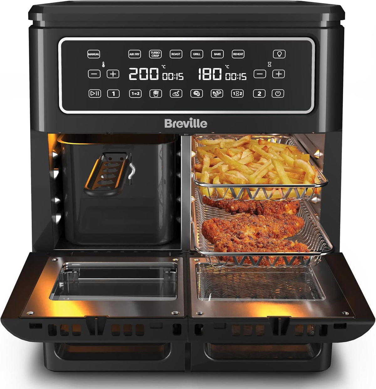 Breville Heißluftfritteuse,   Heißluftfritteuse Halo