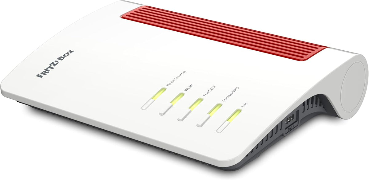 FRITZ! WLAN-Mesh-Systeme, !Box 4690 Edition International, Wi-Fi 7 Mesh Router für DSL oder Fibre, bis zu 6960 Mbit/s Geschwindigkeit