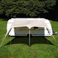 your GEAR TC 400 250 Scilla Caravan Tarp x cm - Sonnensegel, für Wohnwagen oder Wohnmobil aus Baumwolle