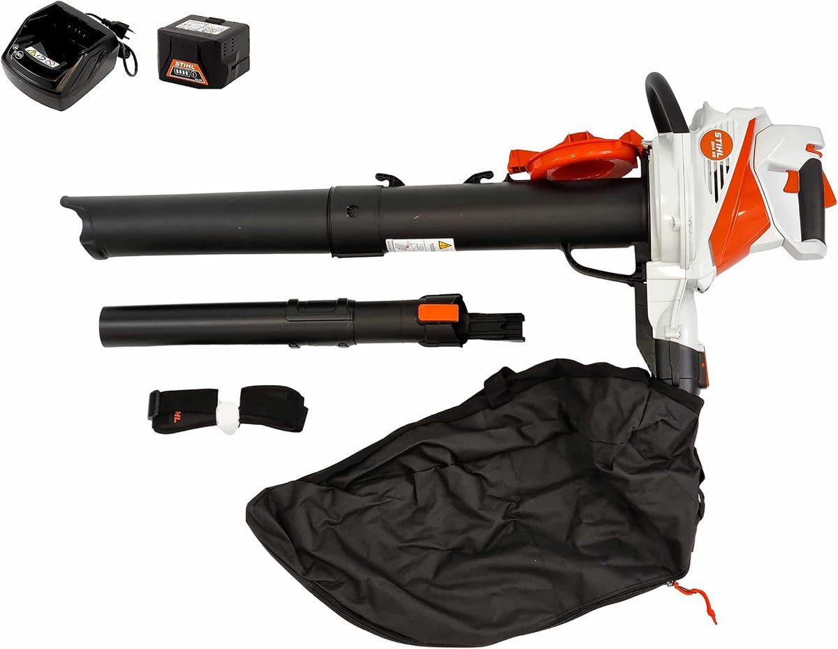 Stihl Laubbläser, Akku Saughäcksler SHA 56 (+ Akku AK20 + AL101 Ladegerät), Batteriebetrieben
