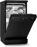 Tischgeschirrspüler, Velaire Geschirrspüler 45cm Freistehend - 10 Plätze, 9 Programme, 42 dB, B Energieklasse, AquaStop, Kindersicherung, Spülmaschine