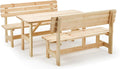 iWerk Essgruppe, Gartengarnitur aus Holz