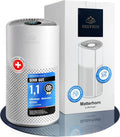 HELVION Luftreiniger, Allergiker 200m³/h CADR Ionisator Geruchsneutralisierer für Räume ≤ 25m²