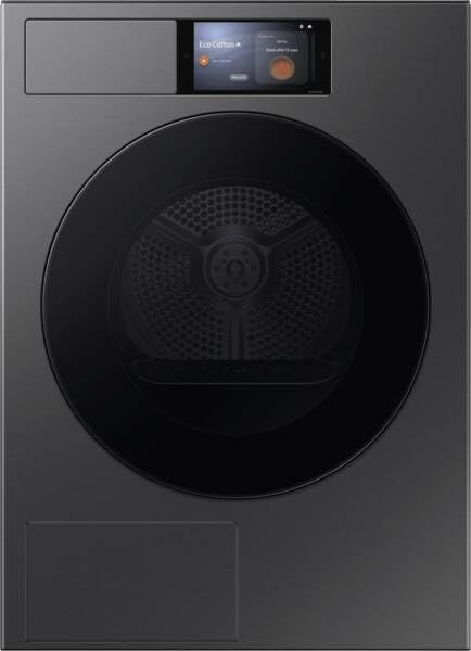Samsung DV90F09F4SU2 Wärmepumpentrockner, DV90F/24, 9 kg, EEK: A, AI Wäschetrockner mit AI Home Touch-Display, WiFi-SmartControl