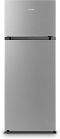Gorenje Kühl-Gefrierkombination, RF414EPS4 Doppeltürkühlschrank mit Gefrierteil oben, 165 Liter Kühleil, 41 Liter Gefrierteil, LED Innenbeleuchtung
