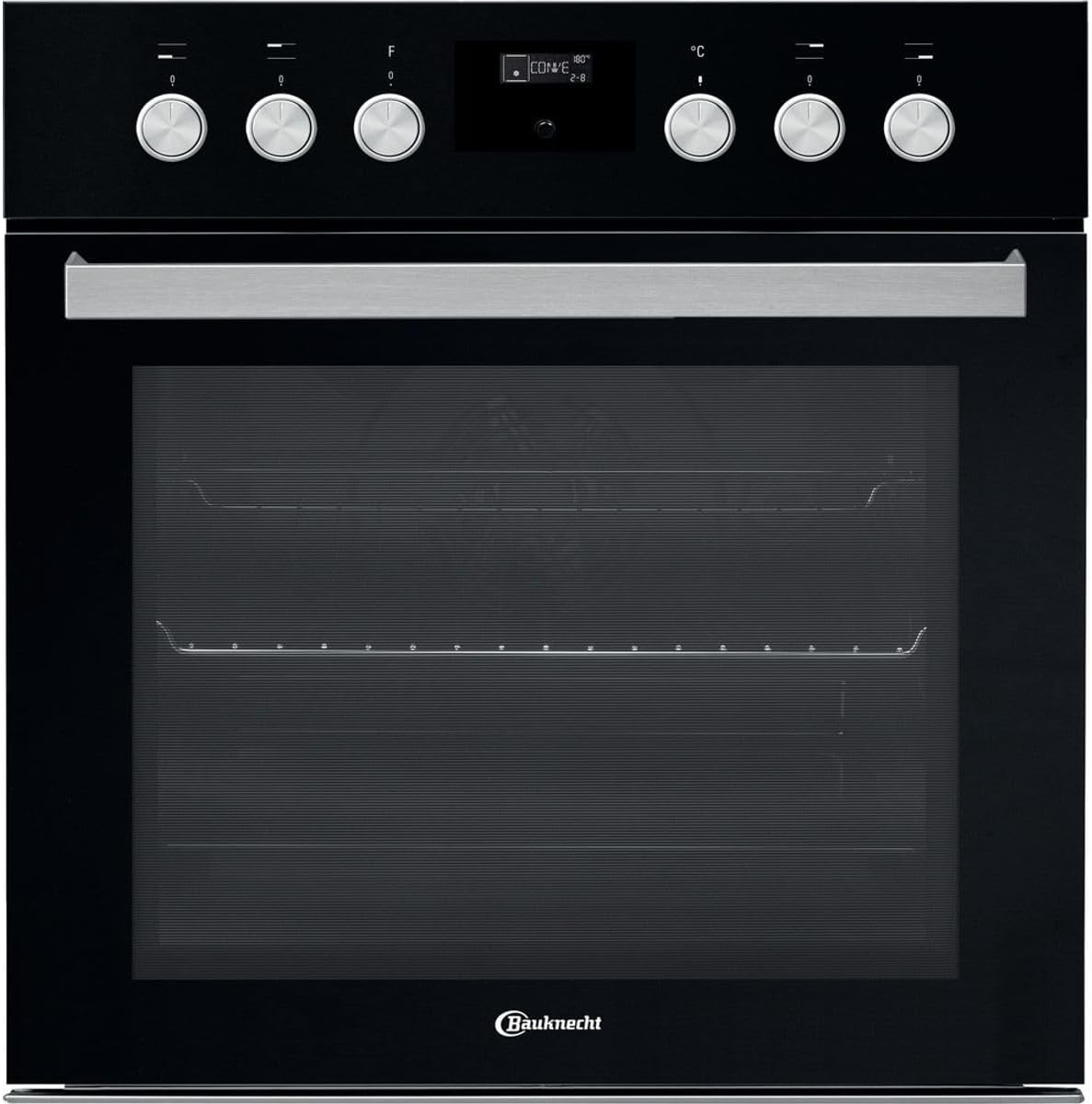Bauknecht HIS5 EP8VS3 ES - Elektrischer Einbau Backofen, 65L Garraum - Pyrolyse-Selbstreinigung, SoftClose