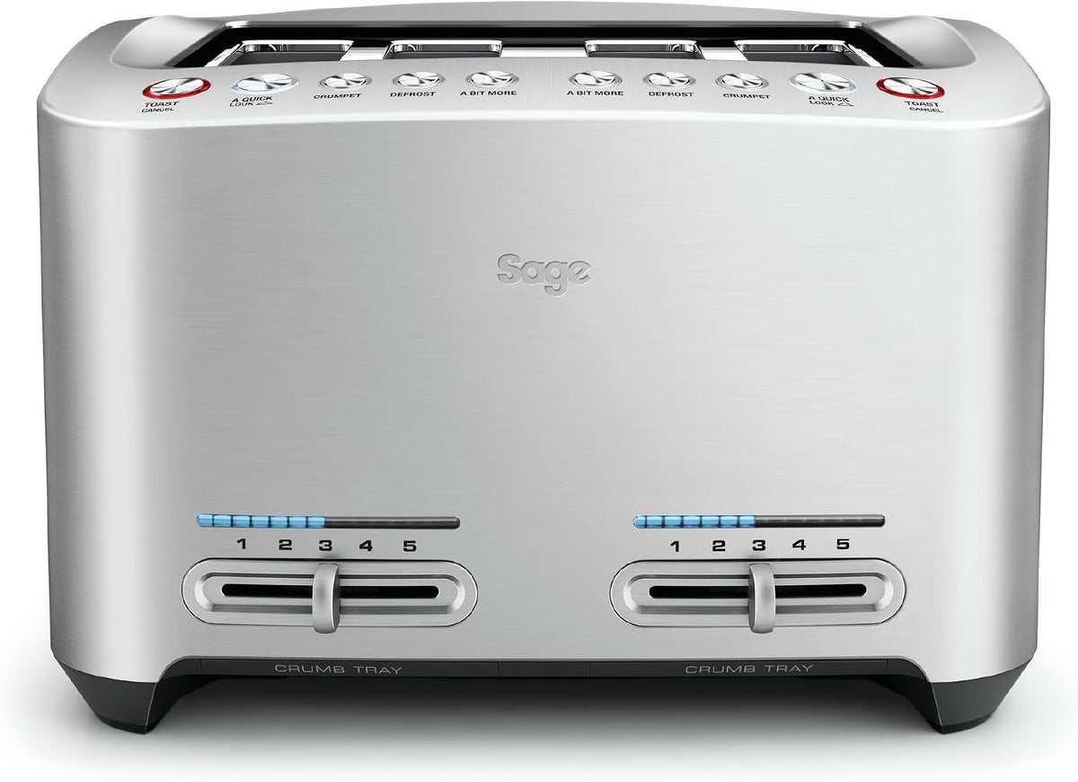 Sage Toaster, 4-Scheiben, Gebürstetes Aluminium