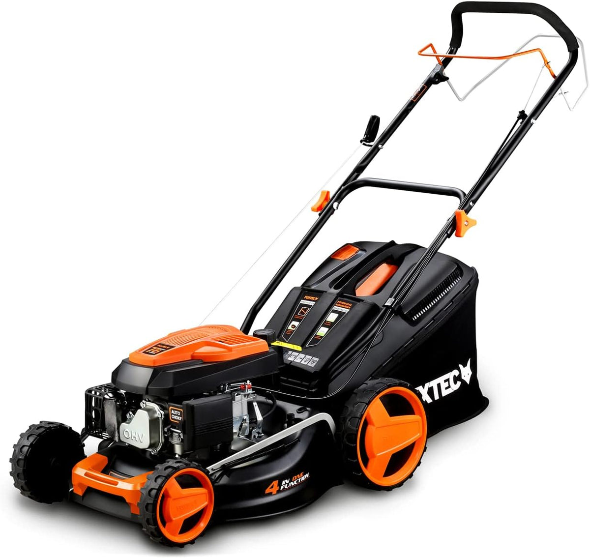 Fuxtec Rasenmäher,   Benzin Rasenmäher FX-RM4646SL • 46 cm Schnittbreite • 4in1 •