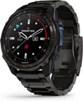 Garmin Schwimmcomputer, Descent Mk3i Tauchcomputer und Multisport GPS Smartwatch, Air Integration, Black Titanium