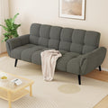 Sofa, Mit Schlaffunktion, Klappsofa Sofa 3 Sitzer, Schlafsofa 155 × 85cm, Bequemes Geeignet Für Wohnzimmer, Schlafzimmer, Büro, JIEXI