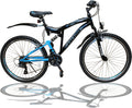 Talson Mountainbike,   26 Zoll Mountainbike Fahrrad MIT VOLLFEDERUNG & Beleuchtung 21-Gang OXT
