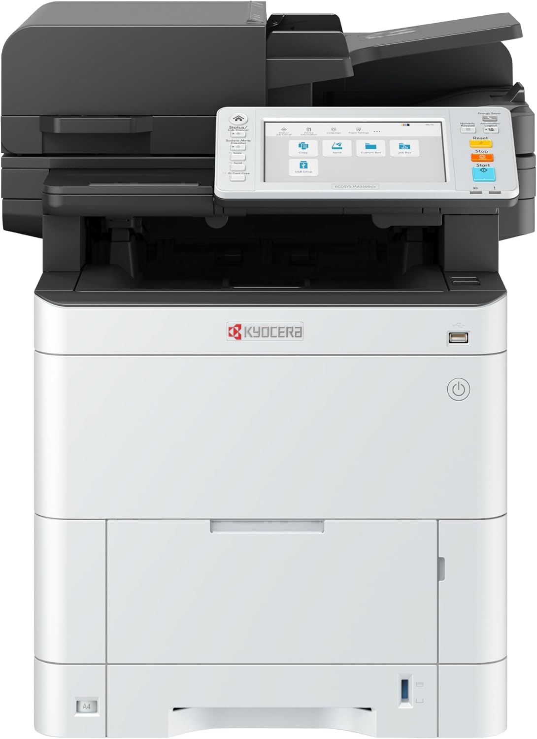 Kyocera MA3500cix Ecosys Farb Laser, drucker Multifunktionsgerät, Duplex-Einheit, 35 Seiten pro Minute Drucker Scanner Kopierer