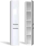 CDF Hoch- & Midischränke, Badezimmerschrank Badschrank Schmal Hoch, ohne Wäschekorb Breite: 31 cm