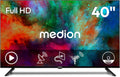 MEDION 100 3 (40 HD cm Zoll) Full Fernseher, (integrierter DVD-Player, Triple Tuner Receiver DVB-T2 DVB-C DVB-S2, 2 x HDMI, USB, Sleeptimer