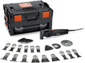 FEIN Benzin-Multitool, Multimaster MM 700 Max BLACK EDITION, Unser bestes MultiTool mit über 30 Zubehören zum Sägen, Schleifen, Schneiden, 450 W