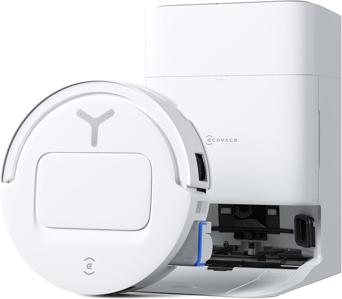 ECOVACS Staubsaugroboter, DEEBOT T80 Omni Saugroboter mit Wischfunktion, 18.000 Pa