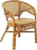 Sessel Stuhl Nimes Rattanstuhl, mit Wiener Geflecht, Kobolo