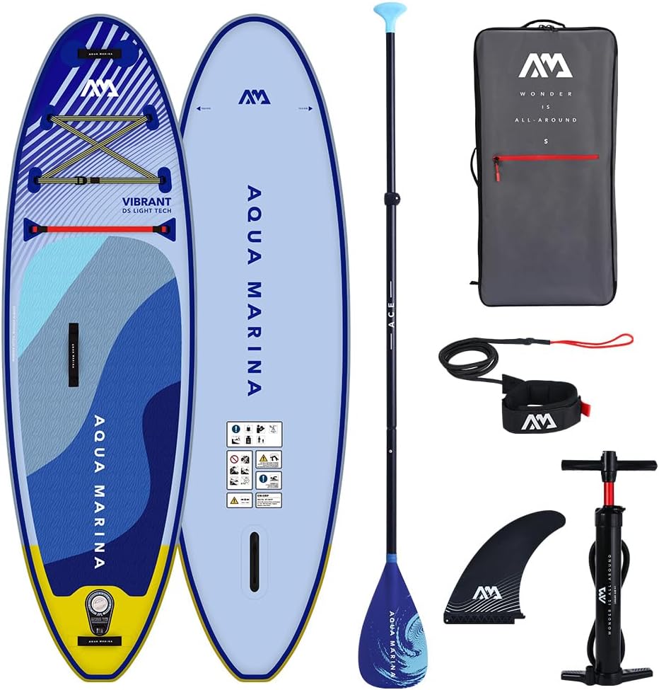 Aqua Marina Boards, Vibrant 2, 4 m Youth All Around Series aufblasbares Stand-Up-Paddle-Board