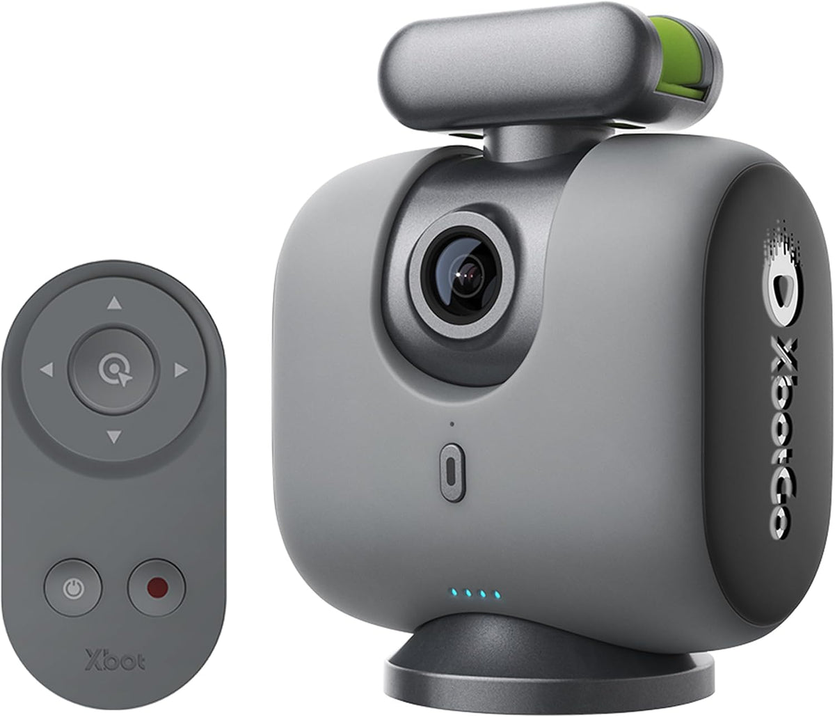 XbotGo KI 4K 60FPS Chameleon Team Sports Action Cam - Automatisch Verfolgen Fußball und Basketball Freihändige Action Kamera, für Sport