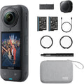 Insta360 X5 8K 360°- -Bundle - wasserdichte Kamera, Führend bei wenig Licht, Unsichtbarer Selfie-Stick-Effekt, robuste & auswechselbare Linsen