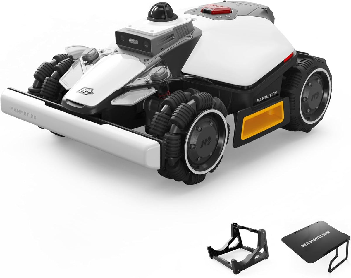Mammotion LUBA 2 AWD 1500 mini Mähroboter, ohne Begrenzungkabel+Stand&Garage