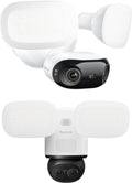 Reolink 4K 6 Wi-Fi Überwachungs Kamera, Aussen mit 3000 Lumen Flutlicht, Dimmbares Licht(3000K~6500K), Lokale KI-Videosuche