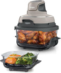 Ninja CRISPi tragbare Heißluftfritteuse, 8 l, 4-in-1, 1700 W, Stein