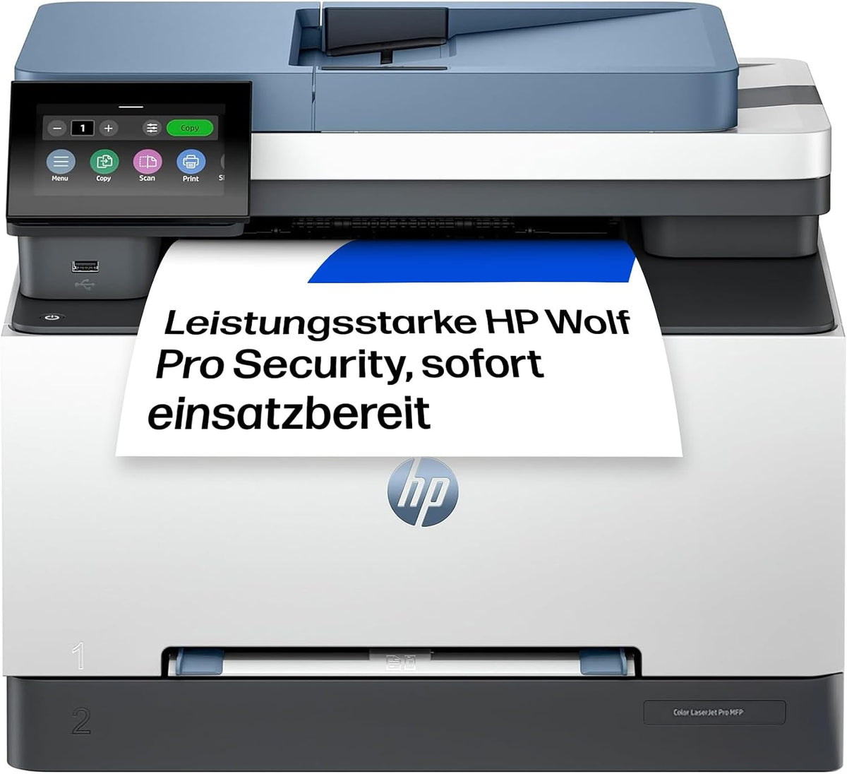 HP MFP 3302sdwg Color LaserJet Pro Multifunktions-Farb Laserdrucker, Automatischer beidseitiger Druck, Hohe Druckgeschwindigkeit, Touchscreen, Wi-Fi
